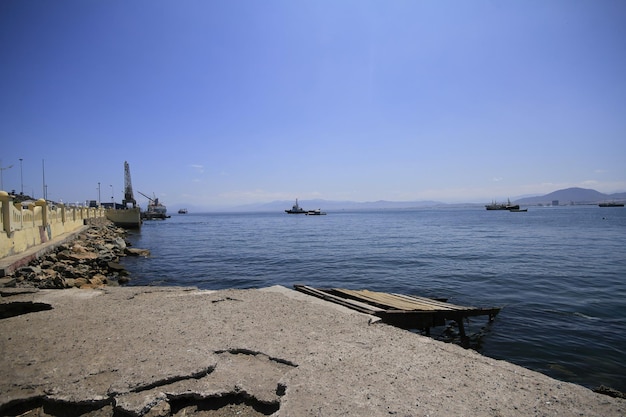 Port W Coquimbo Chile