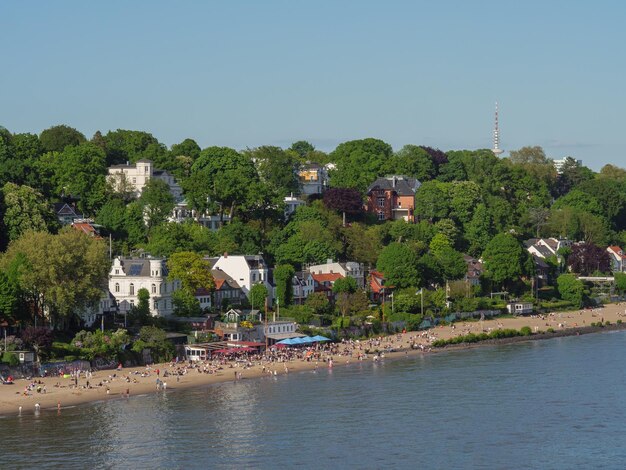 Zdjęcie port w hamburgu.