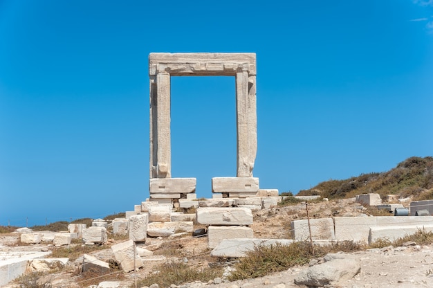 Portara Z Naxos