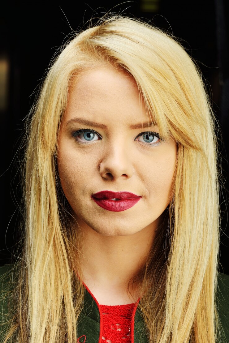 Zdjęcie portret blondynka