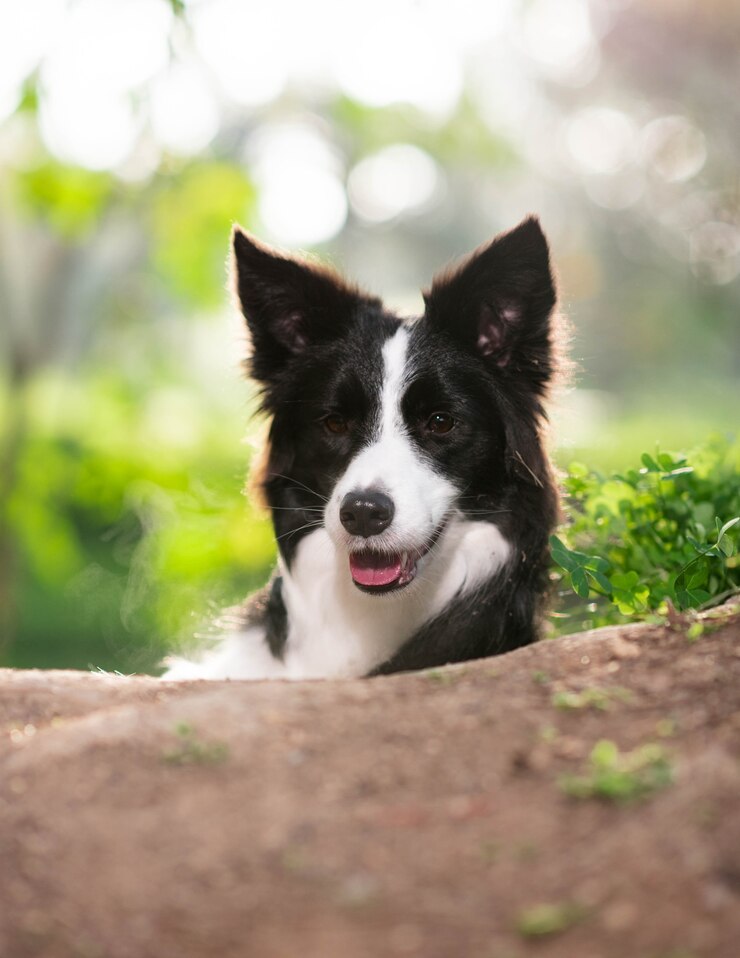 Portret Border Collie