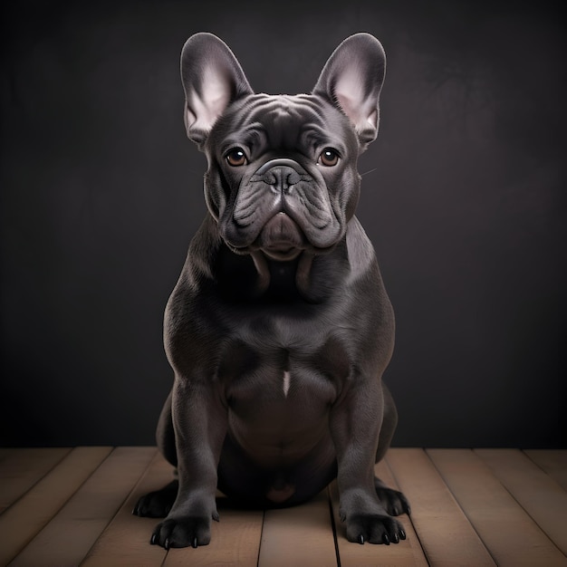 Portret Buldog francuski