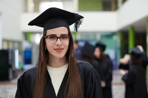 Zdjęcie portret dnia ukończenia studiów