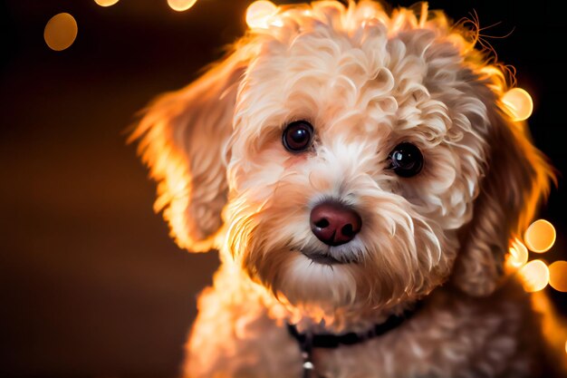 Portret Generatywnego AIxA Maltipoo