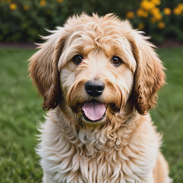 Portret Goldendoodle