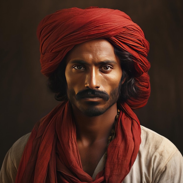 Portret indyjskiego aktora z Bollywood