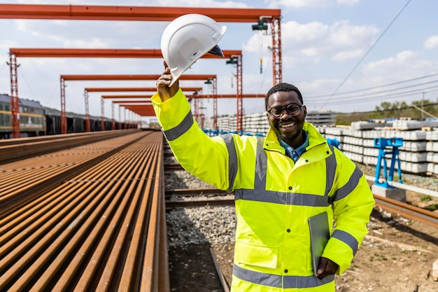 Portret inżyniera budownictwa kolejowego