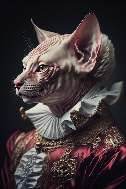 Portret kota z filmu Król Lew