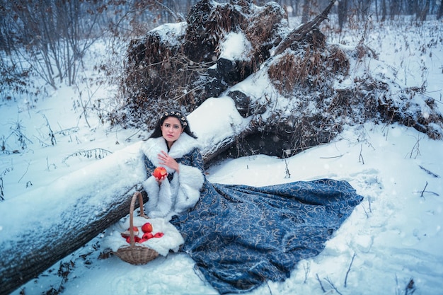 Portret Królewny Śnieżki