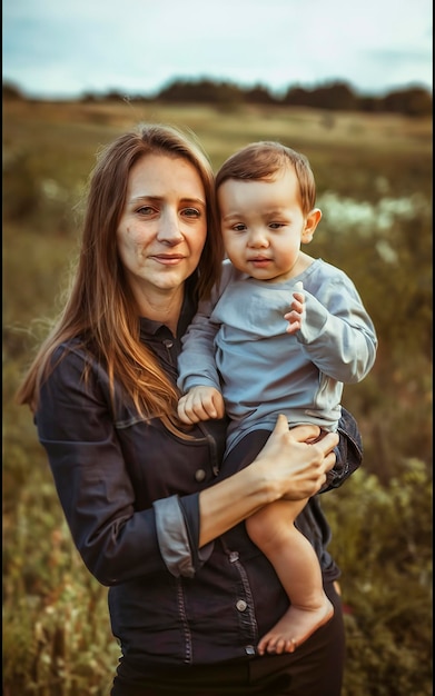Portret matki i dziecka