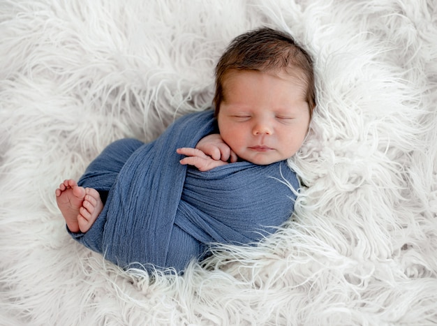 Portret noworodka chłopca