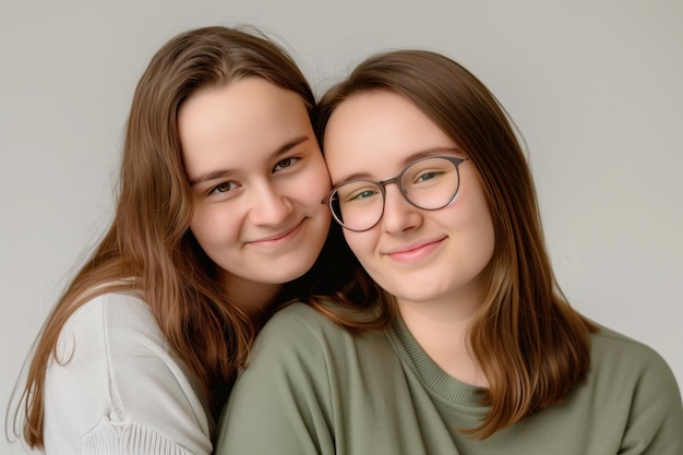 Portret pary lesbijskiej Generatywna sztuczna inteligencja