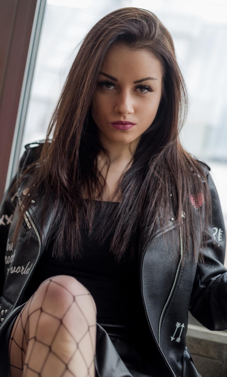 Zdjęcie portret pięknej kobiety