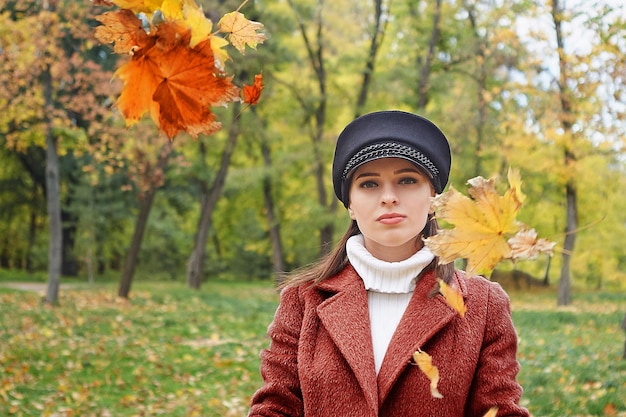 Portret pięknej kobiety