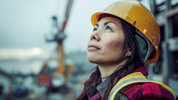 Portret rdzennej osoby zintegrowanej z nowoczesnym życiem
