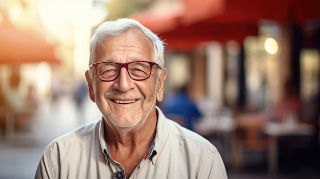 Portret starszego mężczyzny