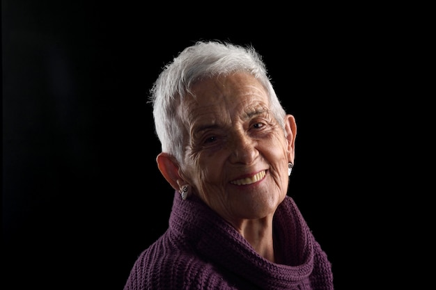 Portret starszej kobiety