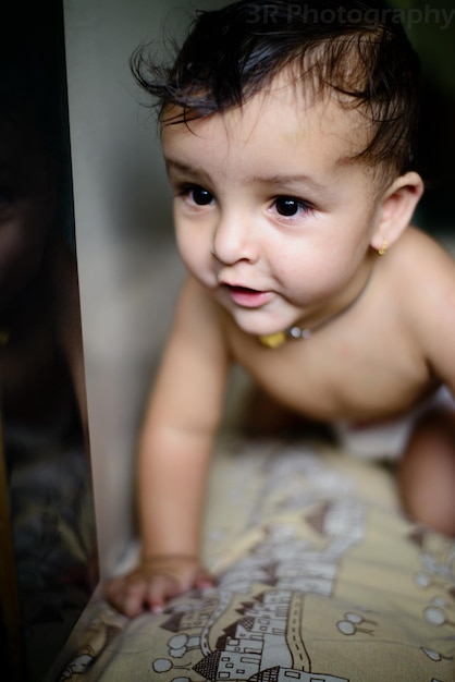 Portret uroczego dziecka
