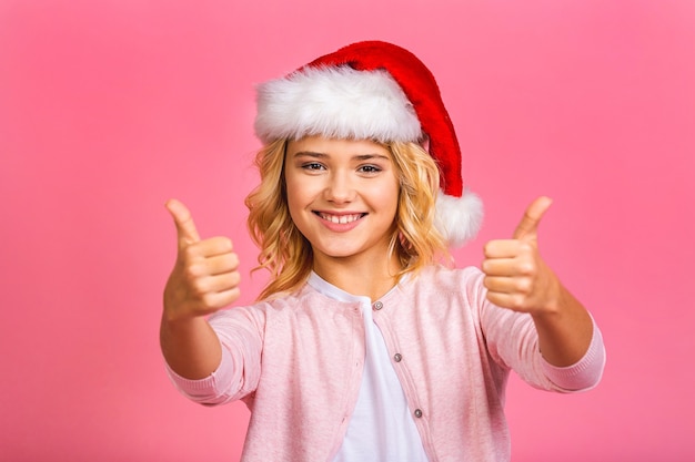 Portret wesoła blondynka
