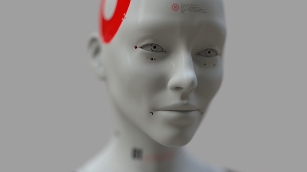 Portrety Kobiecego Robota. Koncepcja Robotyki I Sztucznej Inteligencji