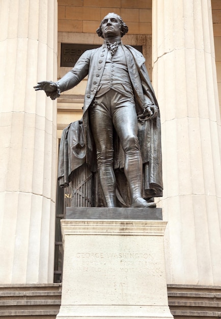 Zdjęcie posąg george washington federal hall