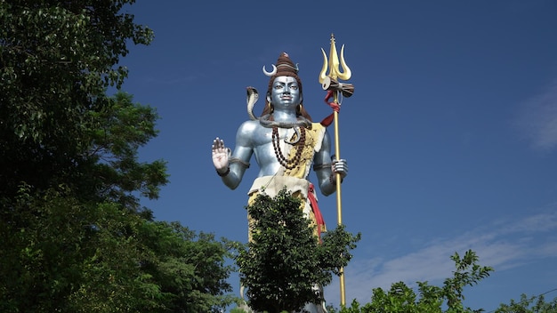 Posąg Hinduskiego Hinduskiego Boga Pana Mahadev