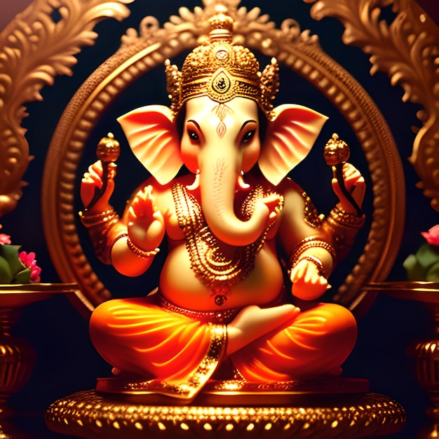 Posąg pana Ganesha