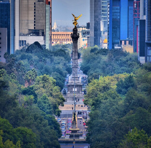 Zdjęcie posąg w mexico city