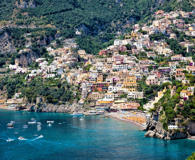 Positano Wybrzeże Amalfi Włochy
