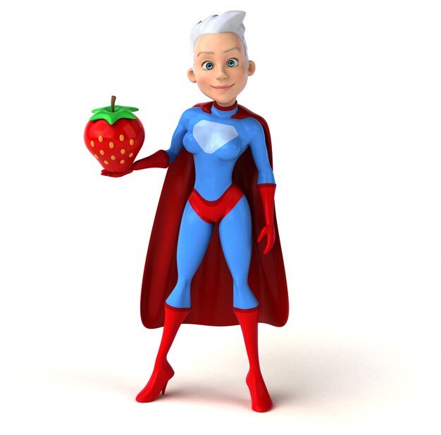 Postać Superwoman 3D