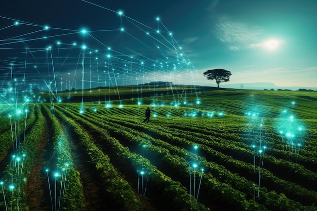 Postęp w rolnictwie dzięki sztucznej inteligencji i 5G