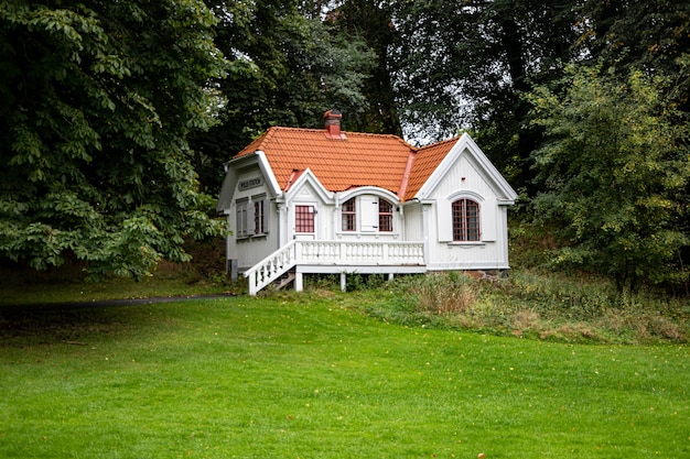 Posterunek Policji W Parku Slottsskogen W Göteborgu