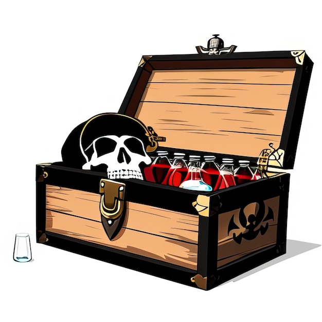 Zdjęcie poszukiwanie skarbów piratów