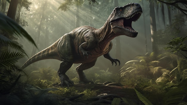 Potężna dominacja Tyrannosaurus Rex w późnej kredzie