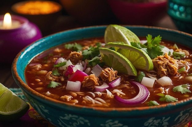 Zdjęcie pozole night rozgrzewa moje serce