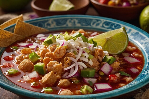 Pozole Toppings Cust