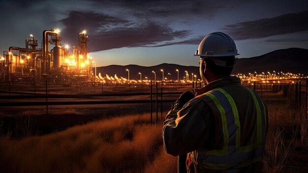 Pracownicy platform naftowych i gazowych