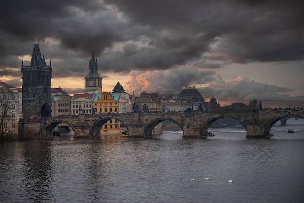 Praga Most Karola Czechy