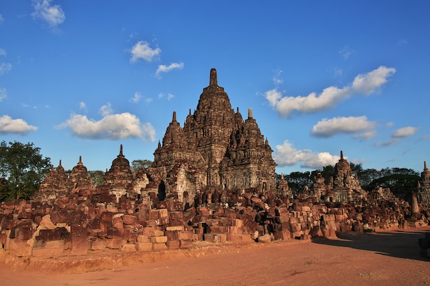 Prambanan Jest Hinduską świątynią W Yogyakarta, Jawa, Indonezja