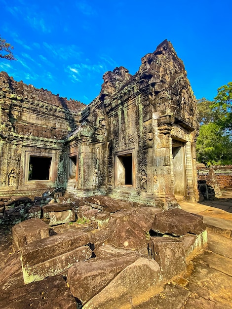 Preah Khan Preah Khan Kampong Svay miejsce archeologiczne Angkor Kambodża