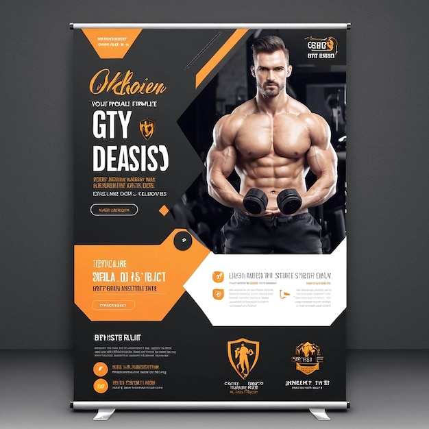 PREMIUM GYM BANNER DESIGN TEMPLATE