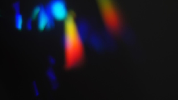 Prism Rainbow Light Leaks Overlays Bright Colourful Glow Spectrum Reflection Gradient Shine