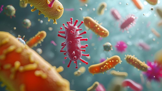 Probiotyki Bakterie Biologia Nauka Medycyna mikroskopowa Trawienie żołądek Leczenie escherichia coli Opieka zdrowotna leki anatomia organizm