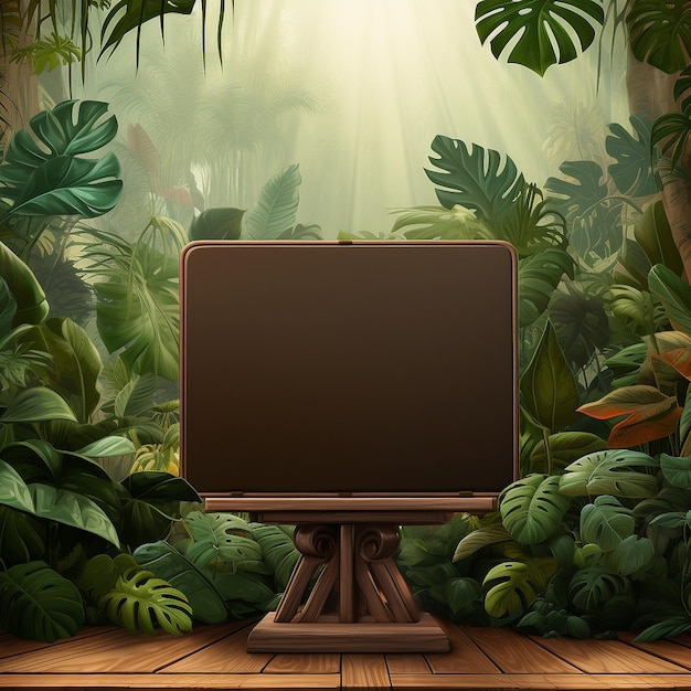 Zdjęcie produkt stage podium jungle