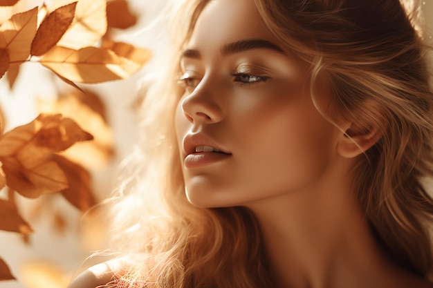 Produkty kosmetyczne Golden Hour Glow Fall SelfCare dla wspaniałych wyników