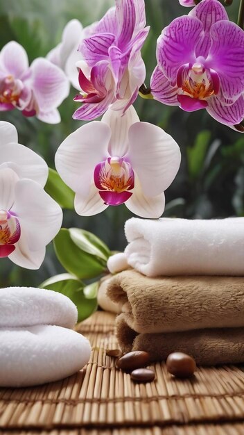 Produkty spa z orchideami