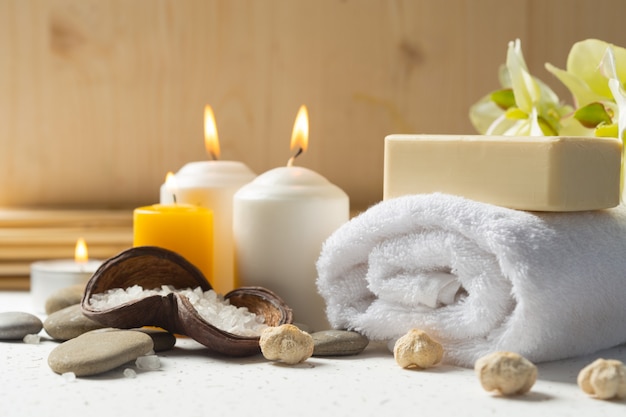 Produkty spa z orchideami