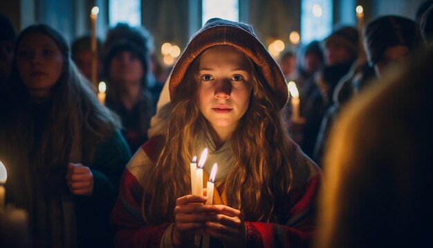 Zdjęcie profesjonalna fotografia candlemas day