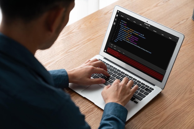 Programowanie rozwoju oprogramowania na ekranie komputera dla modnych aplikacji