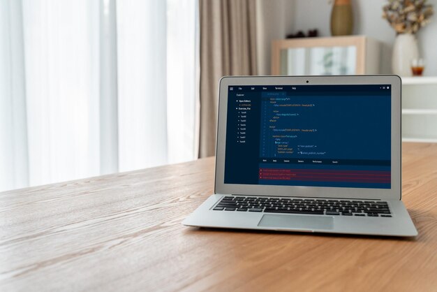 Programowanie rozwoju oprogramowania na ekranie komputera dla modnych aplikacji